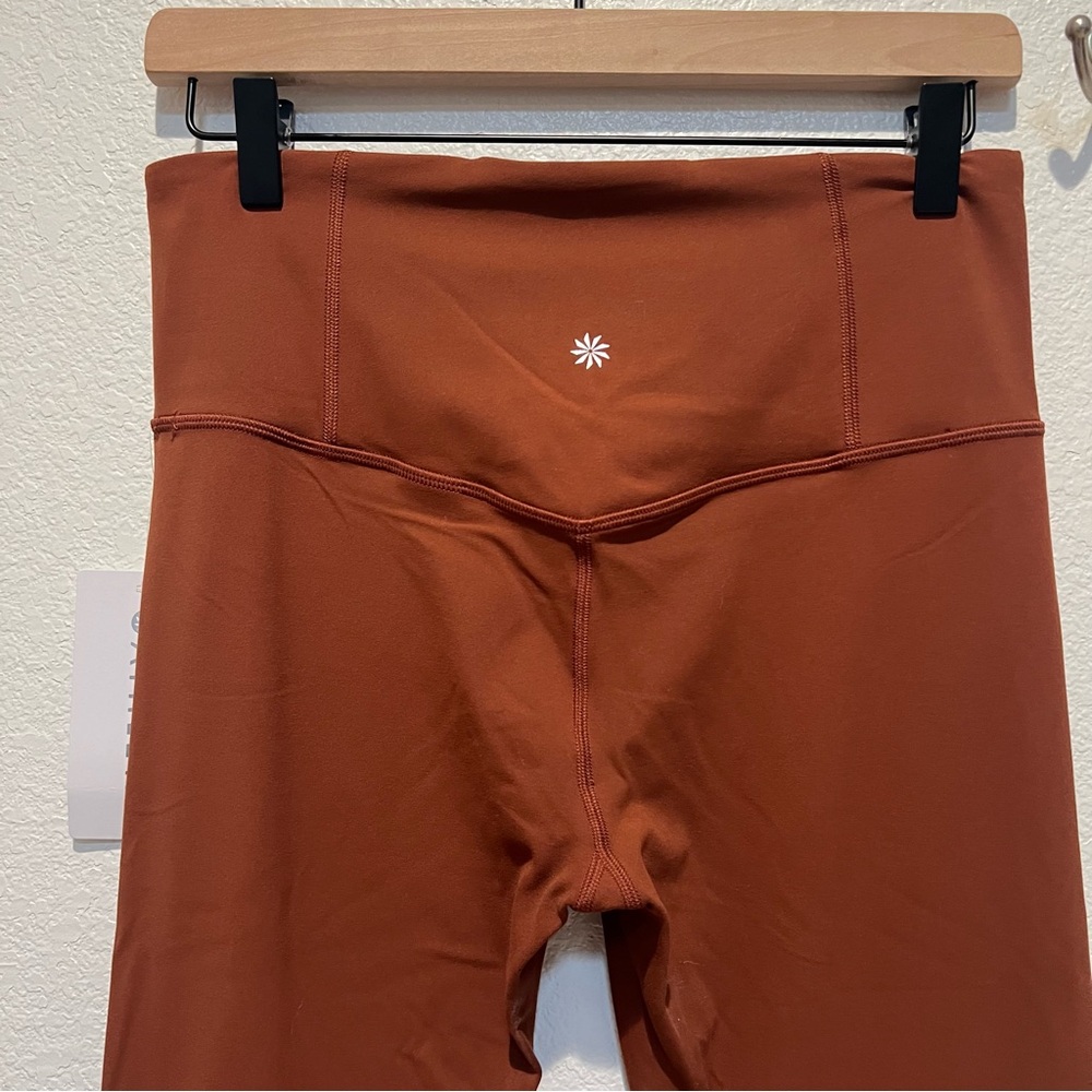 Athleta Elation Straight Leg Pant M Petite Ancient Mahogany